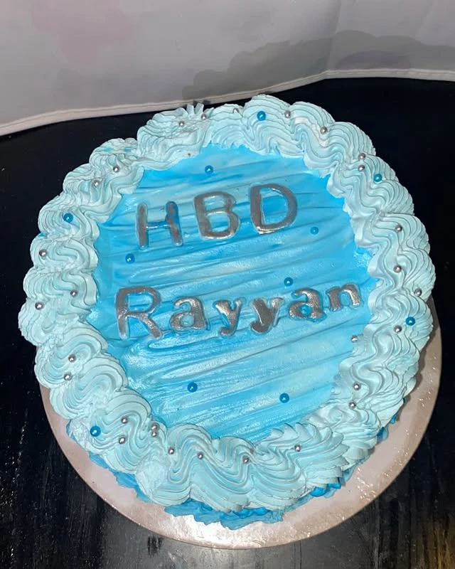 Birthday cake with beautiful design and celebration decorations for special occasions - Celebration Cakes Karachi By Whisk And Sift